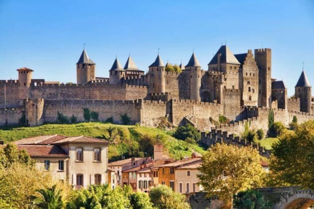 Ferienwohnung Dame Carcas Carcassonne Exterior foto